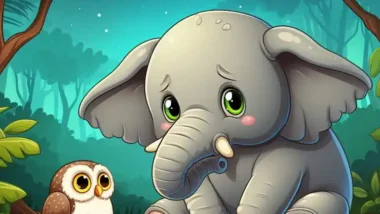 Ellie the Elephant and Oliver the Owl